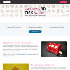 Zakázkový 3D tisk na míru